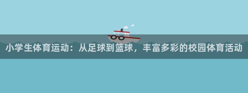 JJB竞技宝官网下载是干嘛的公司：小学生体育运动：从足球到篮